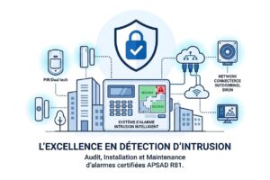 Delta Sertec et la certification APSAD R81 pour des systèmes de détection d'intrusion fiables